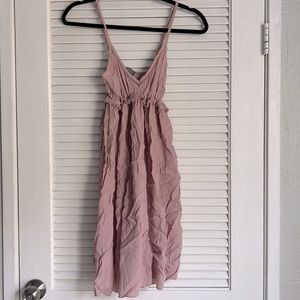 Pink summer dress